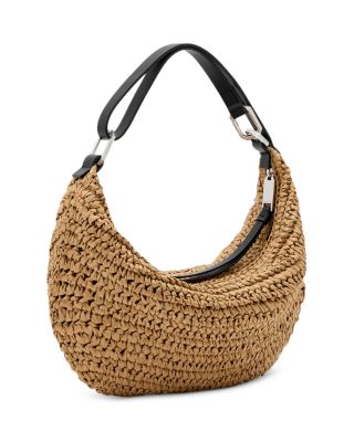 Luna Micro Raffia Handbag