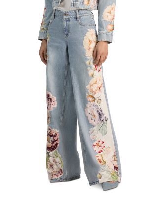 Amazing Low Rise Baggy Jeans in Silver Light Wash