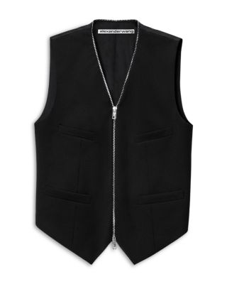 Tailored Zippered Vest