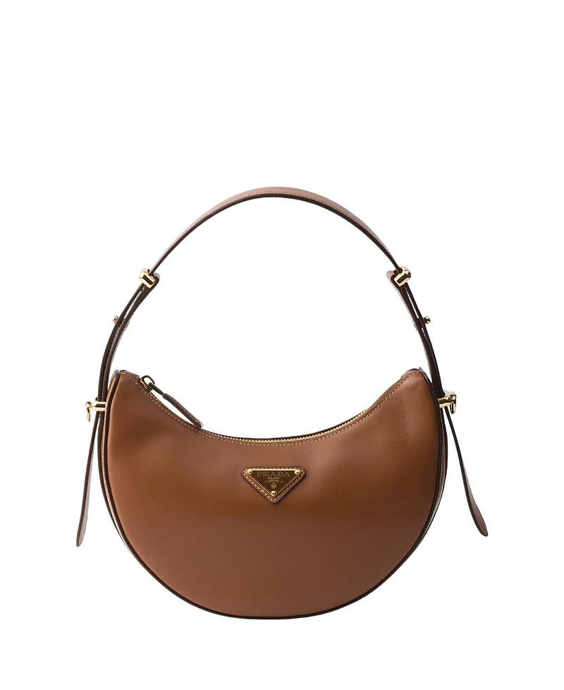 Prada Arque Mini Leather Shoulder Bag