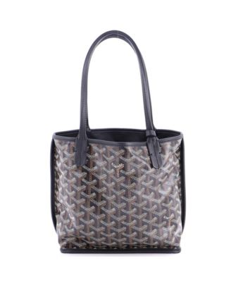 Mini Anjou Reversible Tote Coated Canvas