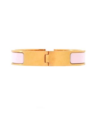 Narrow Clic H Bracelet Enamel