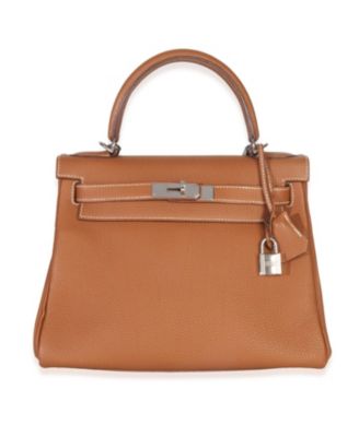 Kelly 28 Leather Handbag