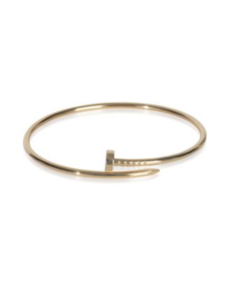 Small Model Juste Un Clou 18k Yellow Gold Bracelet