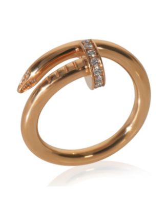 Juste Un Clou 18k Rose Gold Ring