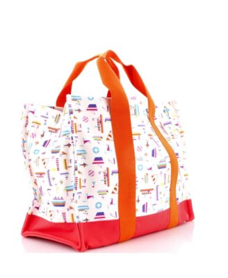 Large Petit Chartier Nappy Bag Printed Toile