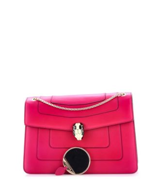 Medium Serpenti Forever Shoulder Bag Leather