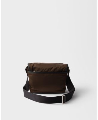 Re-Nylon and Saffiano Leather Shoulder Bag