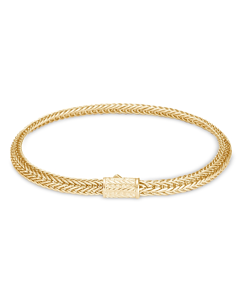 John Hardy 14K Yellow Gold Icon Woven Chain Link Bracelet