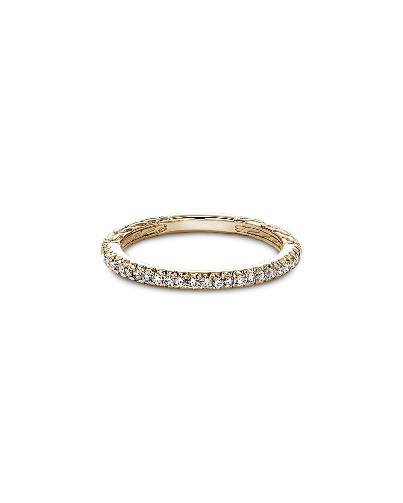 John Hardy 14K Yellow Gold Jh Essentials Diamond Band