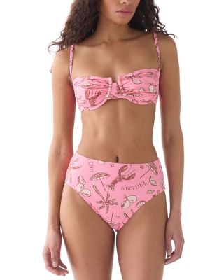 Ruched Underwire Bikini Top