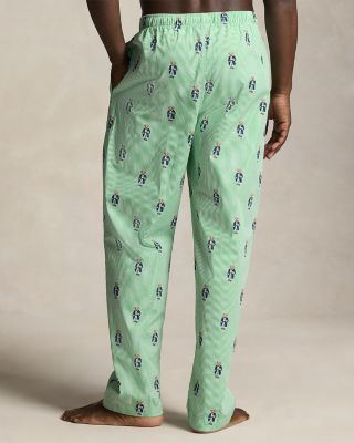 Printed Woven Bear PJ Pants