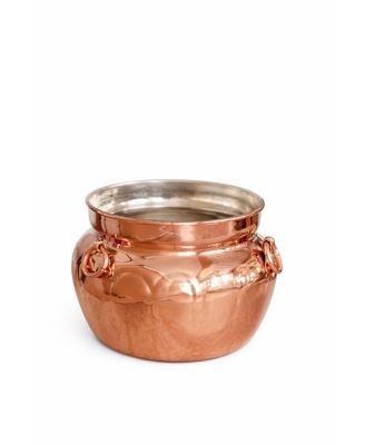 Vintage Inspired Copper Cauldron Pot
