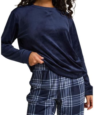 Hunkemoller Velvet Long-Sleeve Pyjama Set