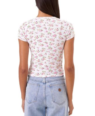 Petite Fleur Short Sleeve Cardigan