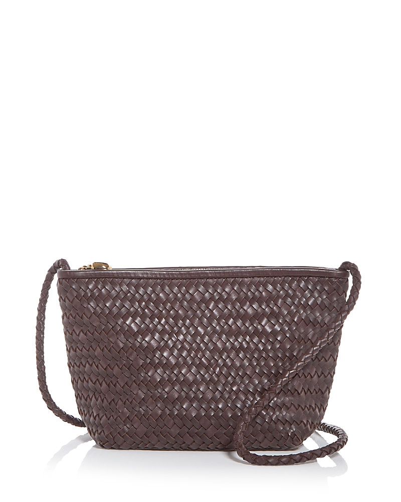 Madewell Signature Woven Leather Crossbody Bag