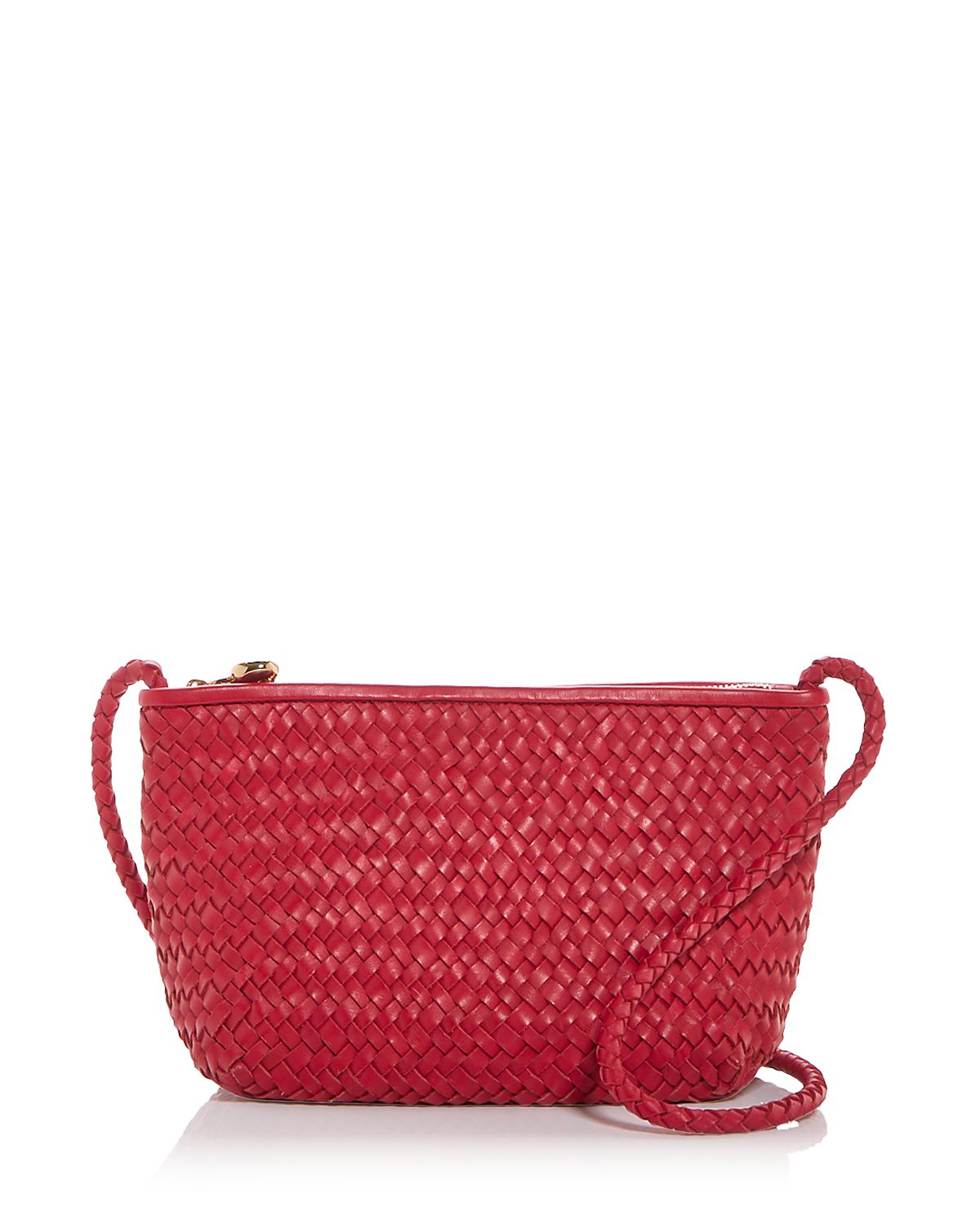 Madewell Signature Woven Leather Crossbody Bag