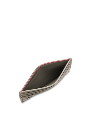 Intrecciato Leather Card Case