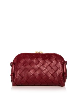 Concert Pouch Intrecciato Leather Shoulder Bag