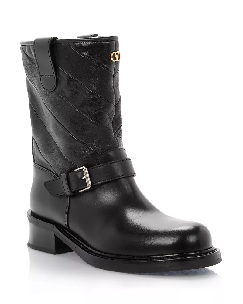 Valentino Garavani Women's Buckle Booties
