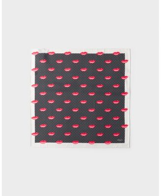  Printed Silk Twill Scarf 55