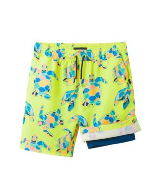 Boys' Turtle Comfort-Stretch Lined Boardshort - Big Kid