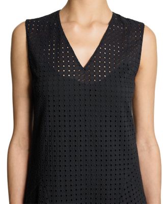 Eyelet Embroidered Midi Dress