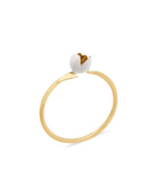 Golden Bloom Bangle Bracelet
