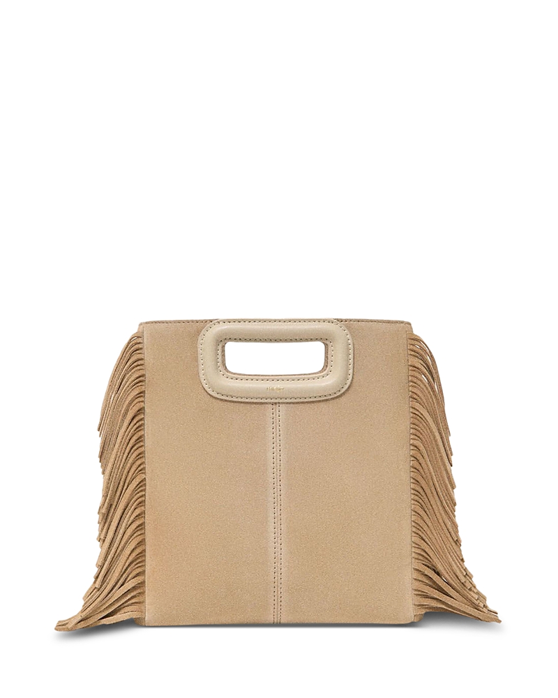 Maje M Suede Fringe Bag