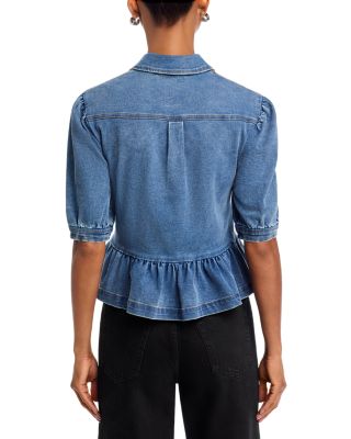 Delancy Jean Jacket in Denim