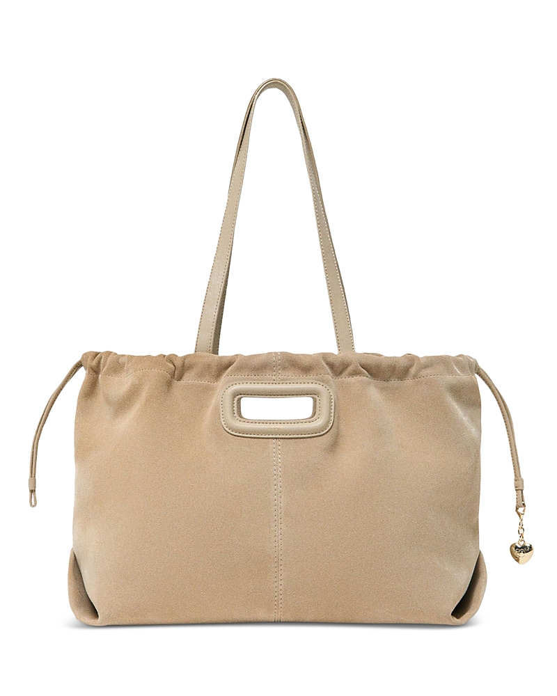 Maje Milpli Suede Tote Bag