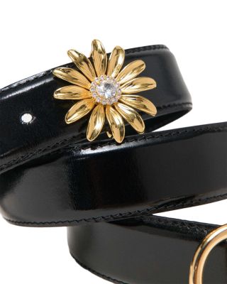 Women's Removable Jewel Leather Belt