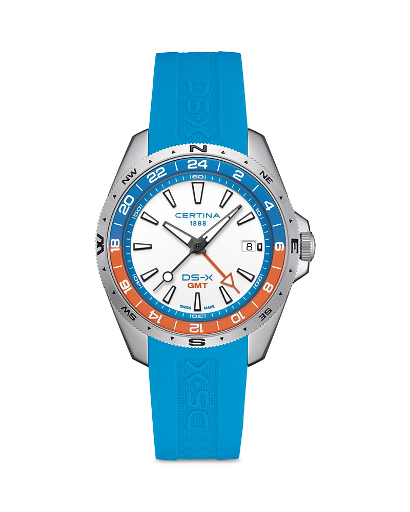 Certina Ds-x Gmt Watch, 41mm