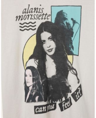  Women's Alanis Morisette Can You Feel It Vintage Tee