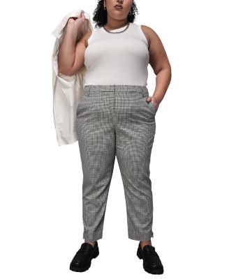  Plus The Empower Zipper Slim Crop Pant