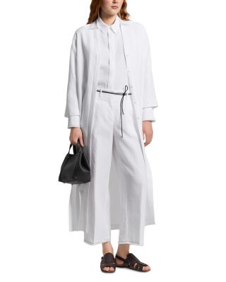 V Neck Leaf Collar Kaftan