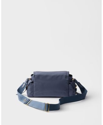 Explore Medium Re-Nylon Shoulder Bag with Flap