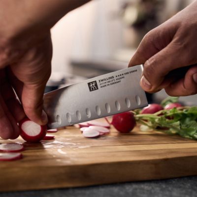 Zwilling Twin Four Star 7" Santoku Hollow Edge