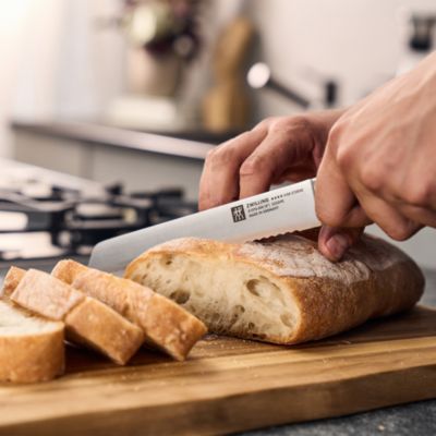 Zwilling Twin Four Star 8" Scalloped Bread Knife