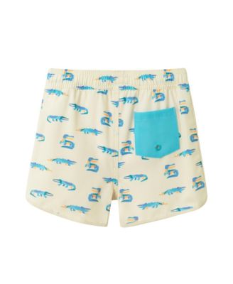 Boys' Lime Gator Swim Trunk - Little Kid