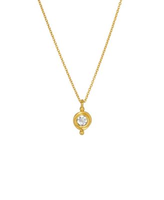  Birthstone Pendant Necklace