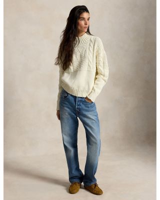 Yankees Mock Neck Sweater