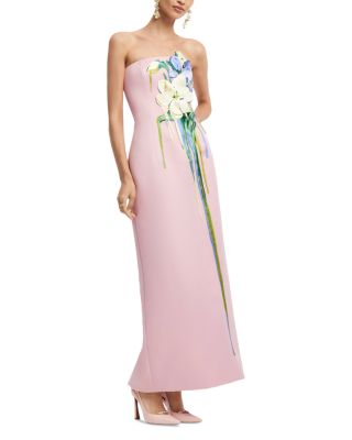 Rayna Embroidered Bustier Dress