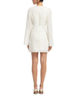 Suzanne Appliqu&eacute; Bell Sleeve Mini Dress