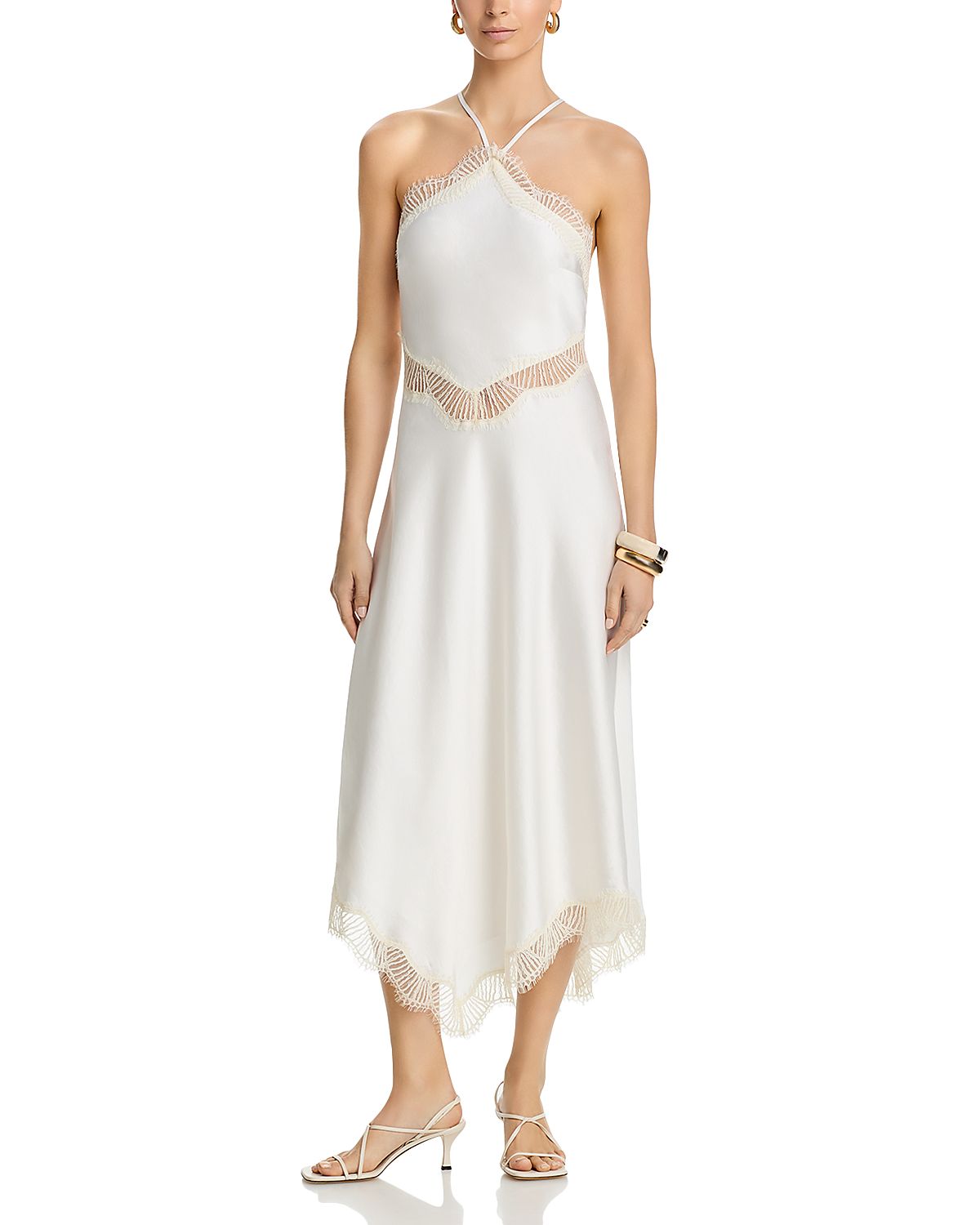 A. l.c. Lucia Lace Trim Dress
