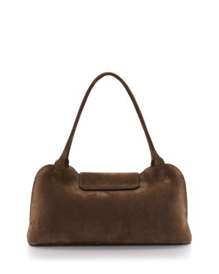 Medium Suede Shoulder Bag 