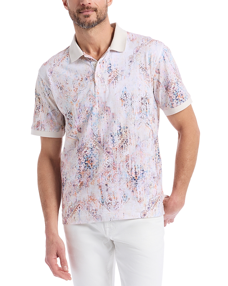 Robert Graham Ryton Patterned Polo Shirt
