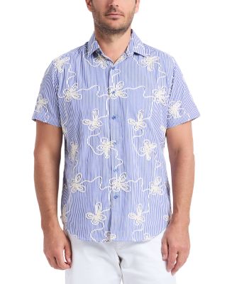 Primrose String Pattern Stripe Shirt