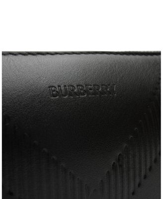  Embossed Check Crossbody Bag