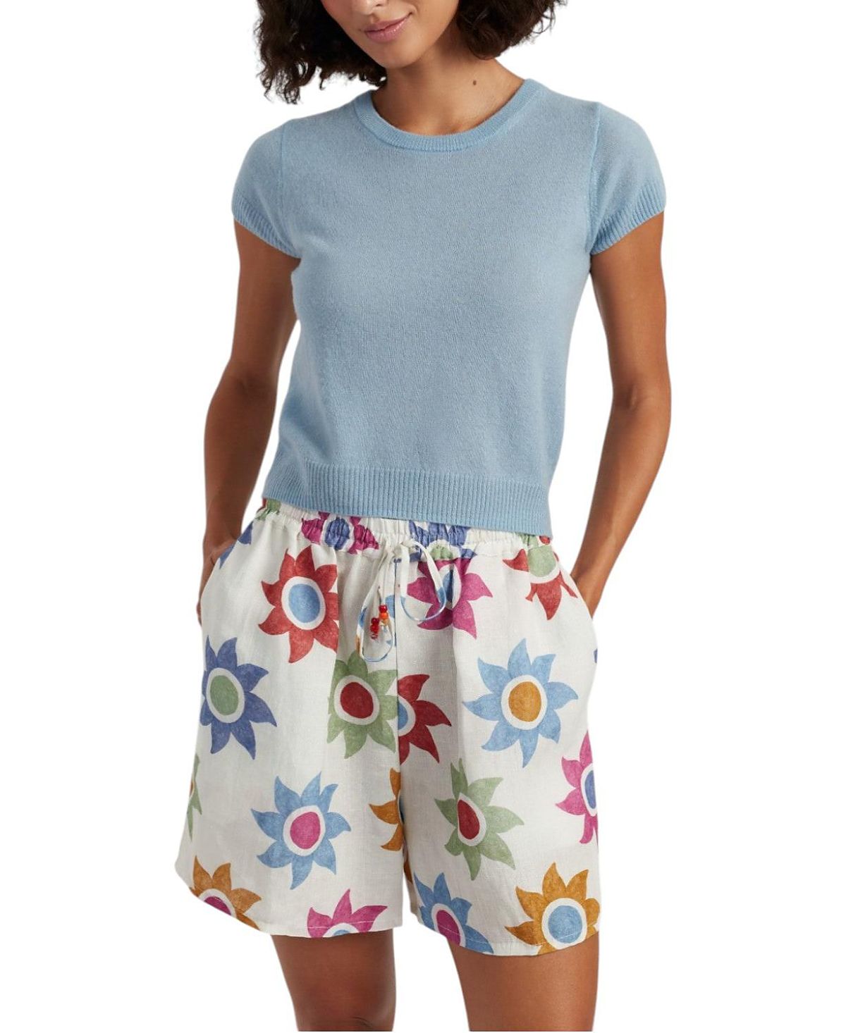 Chinti & Parker Women's Air Pure Cashmere T-Shirt